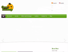 Tablet Screenshot of hotelgreensanctuary.com